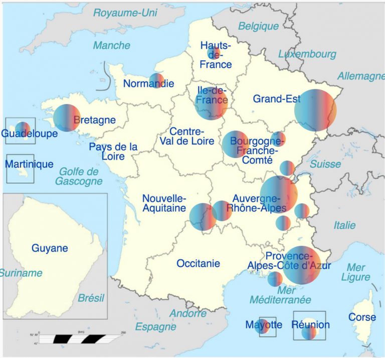 Carte des clients de Mon Partenaire Paie